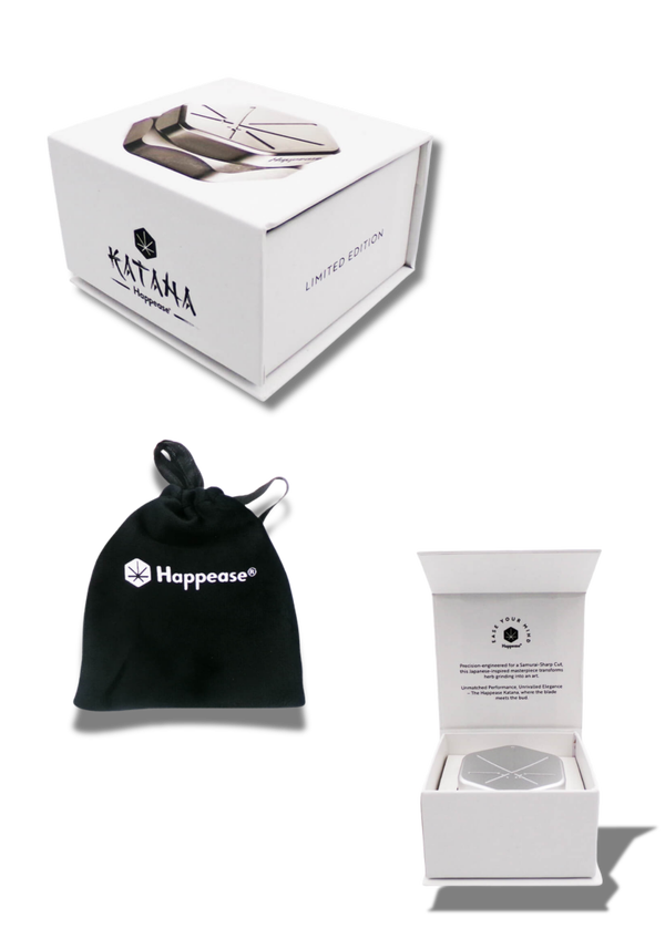 -Happease- Grinder "Katana" en Aluminium - 2 Parties (60mm)