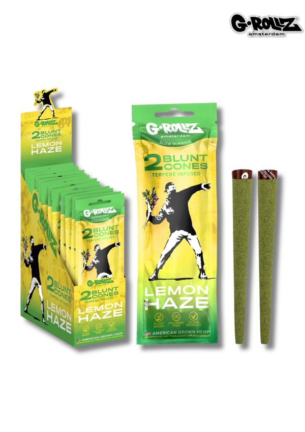 -Grollz- Lemon Haze - Cones Preroll (x2)