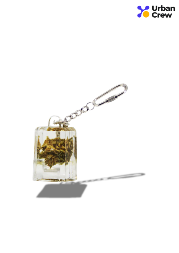-Urban Crew- Porte-clés transparent acrylique (Canna)