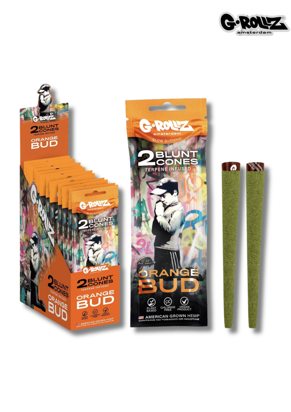 -Grollz- Orange Bud - Cones Preroll (x2)