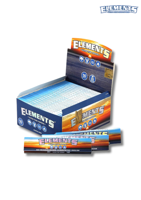 -Elements- Feuilles à rouler Kingsize Slim