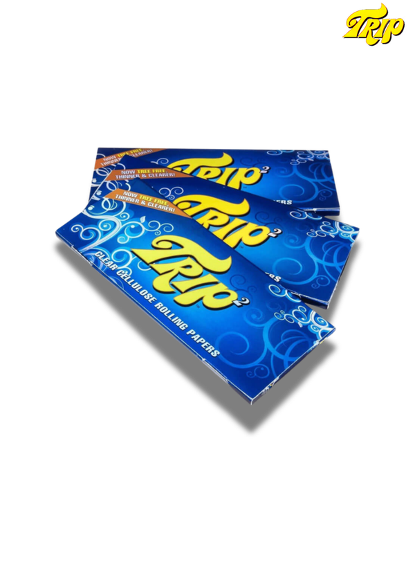 -Trip-  Feuilles à rouler Transparentes (Kingsize Slim)