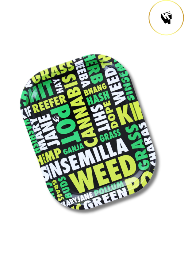 -FireFlow- Plateau à rouler en métal "Typo" (PM)