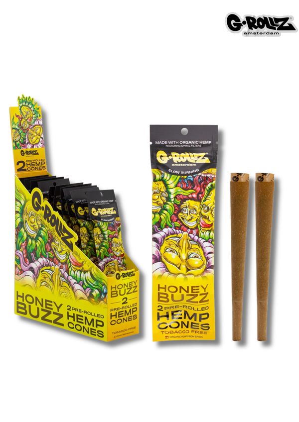 -Grollz- Honey Buzz - Cones Preroll (x2)