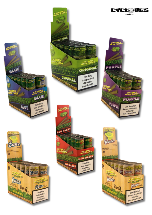 -Cyclones- Pack Cones Preroll (x2)