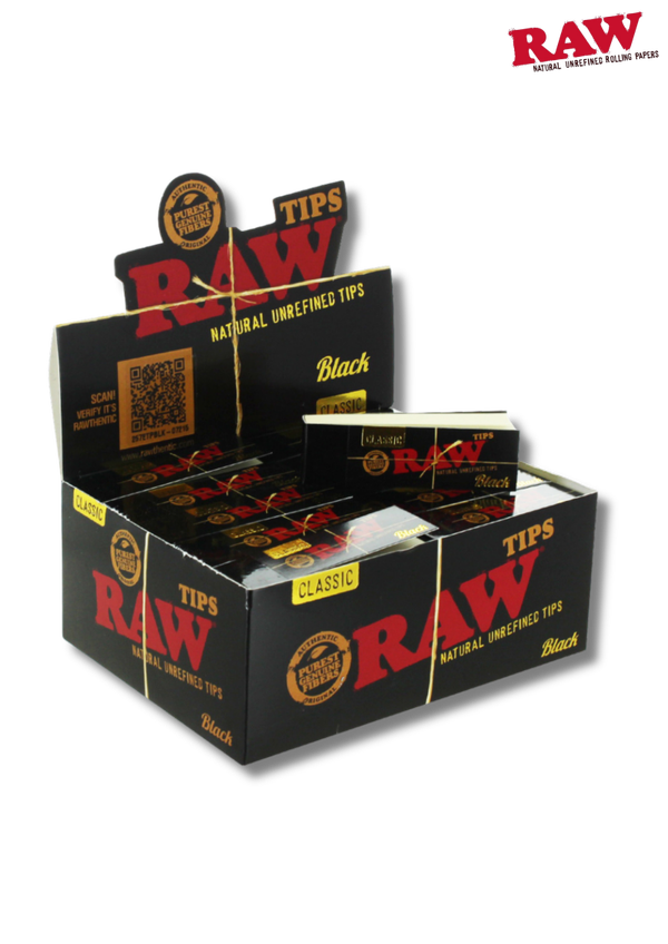 -Raw- Filtres "Toncar" BLACK (Perforés)