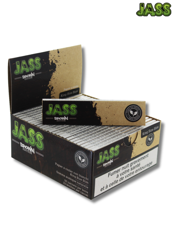 -Jass- Feuilles à rouler King Size Slim (non blanchies)