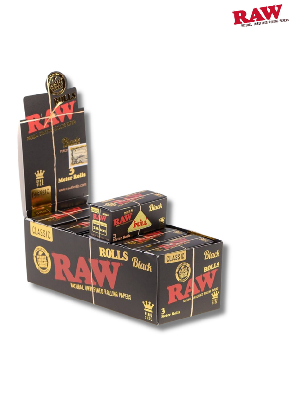 -Raw- Black Rolls