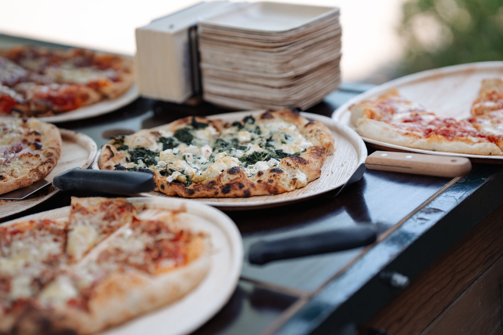 Pizzazungen für größere Personenanzahlen
