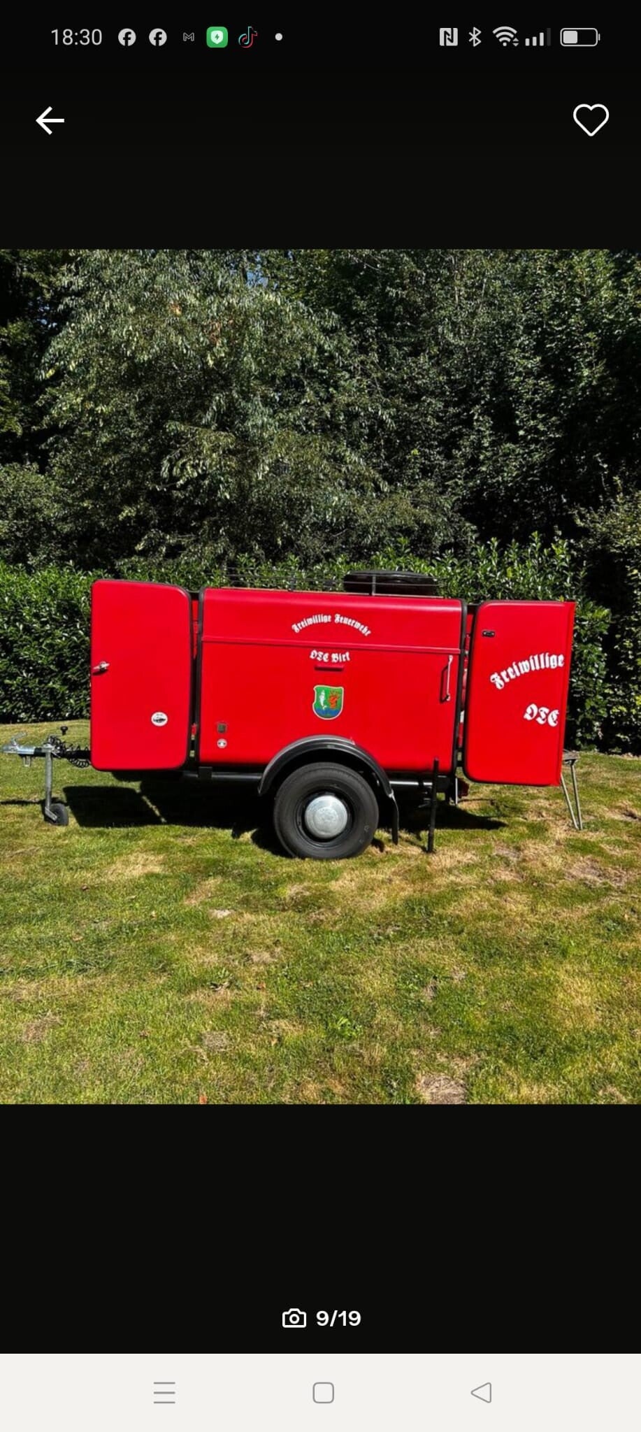 Kühlwagen Kühlanhänger