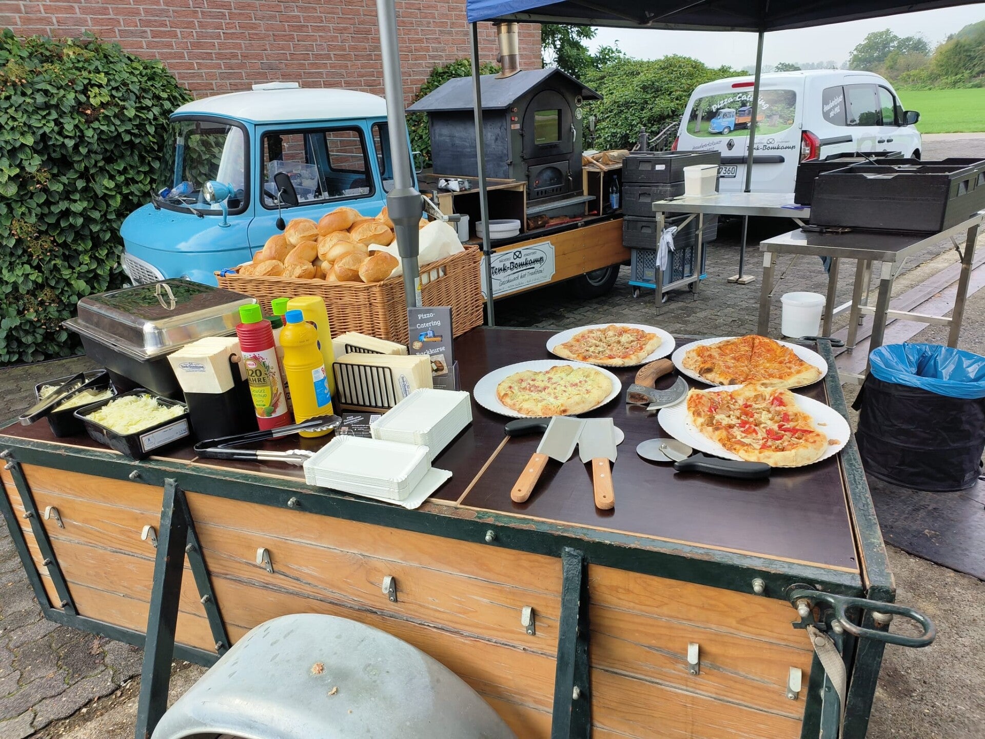 Pizzazungen für größere Personenanzahlen