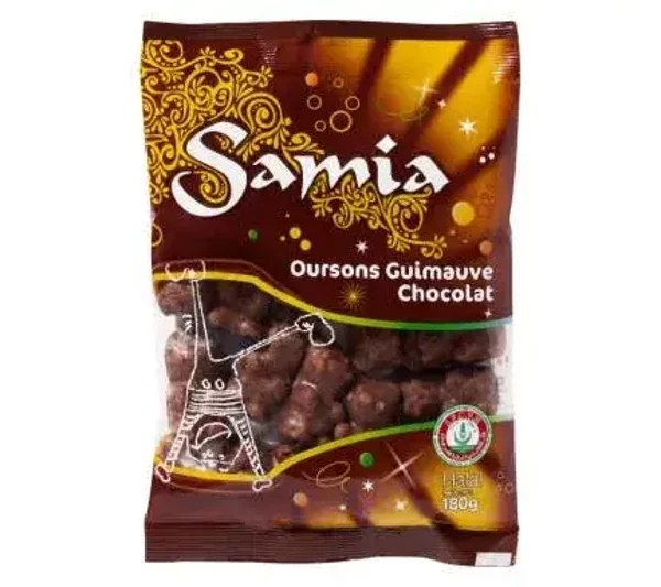 Ourson Guimauve Chocolat Samia