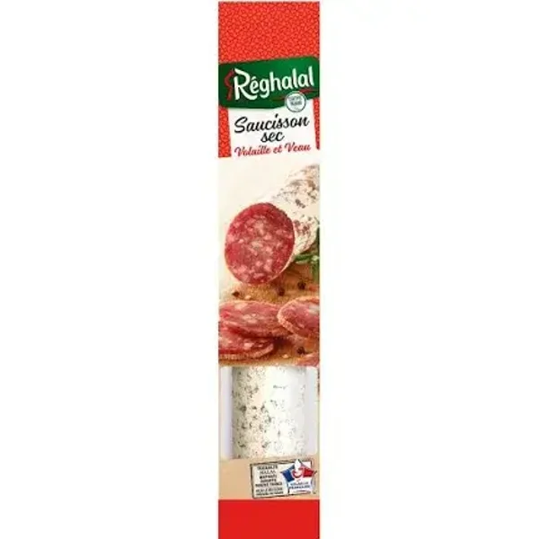 Saucisson sec volaille & bœuf Reghalal
