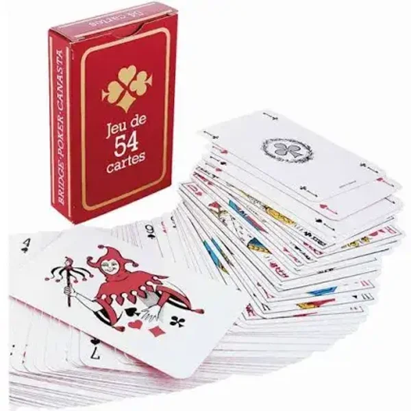 Jeu de 54 cartes