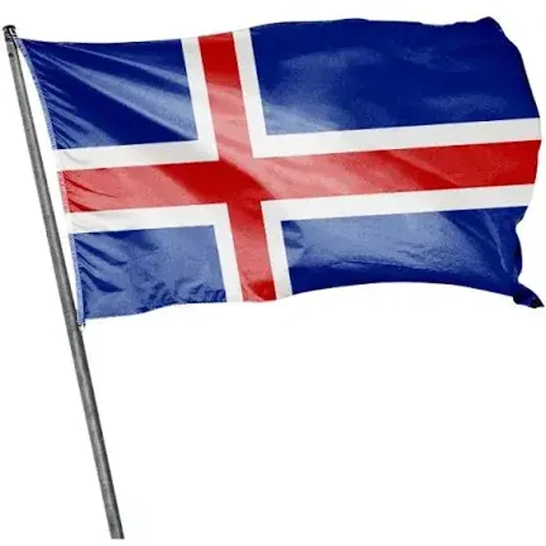 Drapeau Islande 90 X 150 Cm