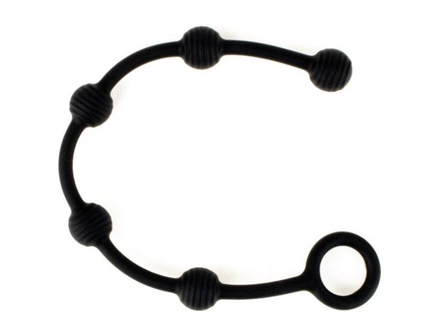 Boules anales - noir - 24x1,8 cm