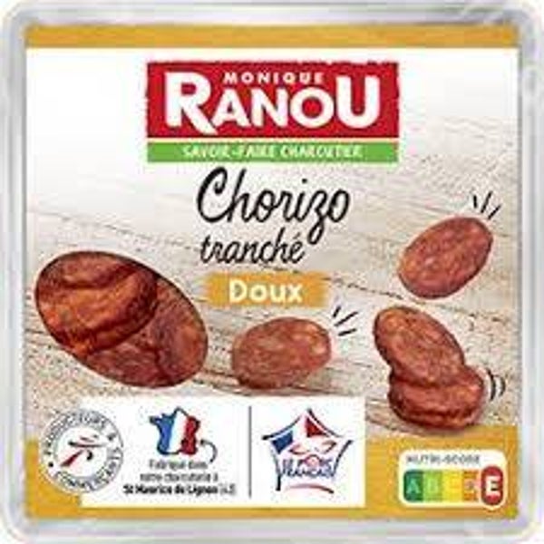Monique Ranou Chorizo tranché