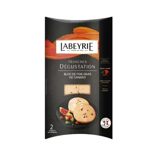 Labeyrie Bloc de foie gras de canard IGP