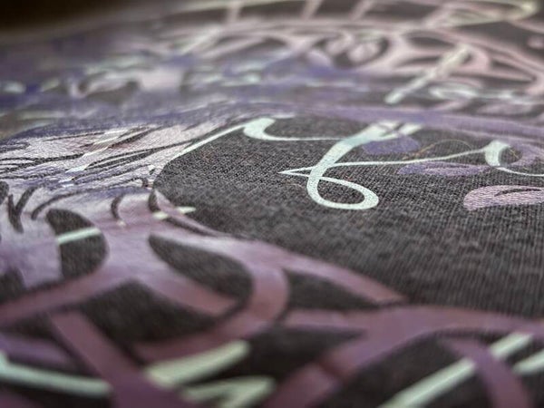 Einfarbiges Bügelbild