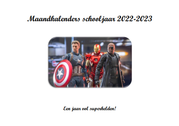 Een jaar vol superhelden!