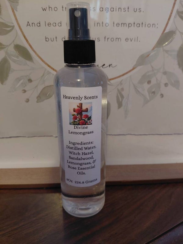 Divine Lemongrass Body Spray