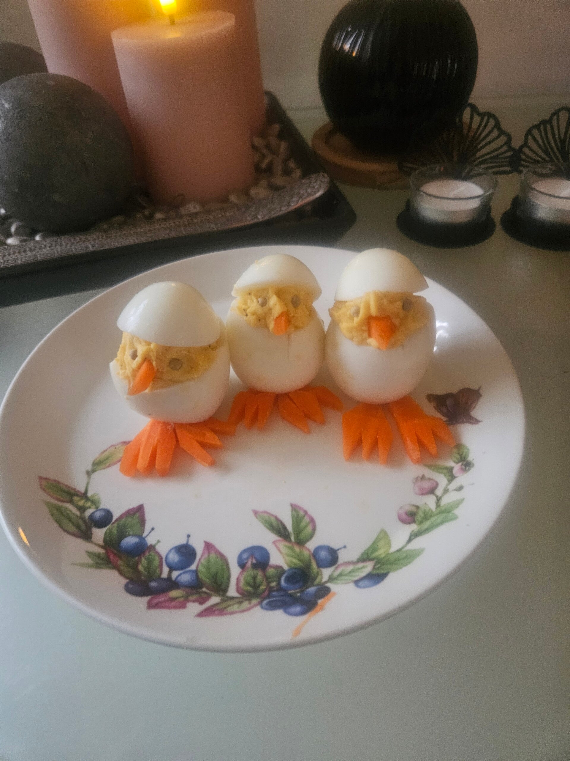 Gevulde eitjes kuikentje