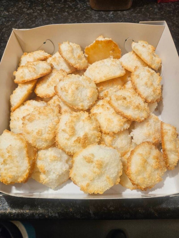 Kokosmakronen 8 stuks
