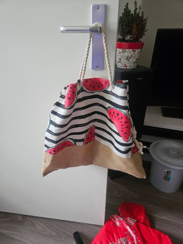 Strandtas- linnentas
