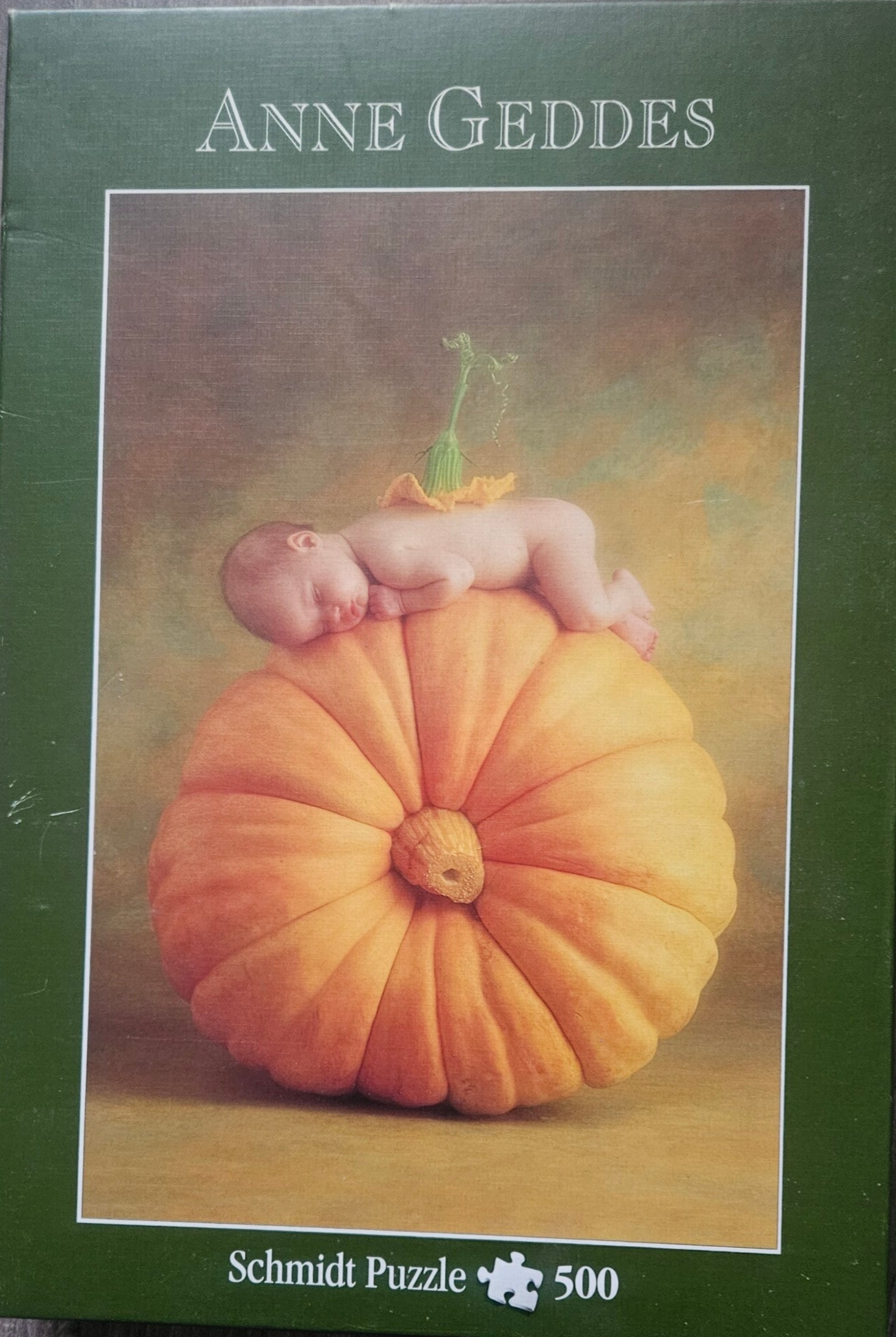 Schmidt puzzel Anne Geddes Little pumpkin 500 stukjes
