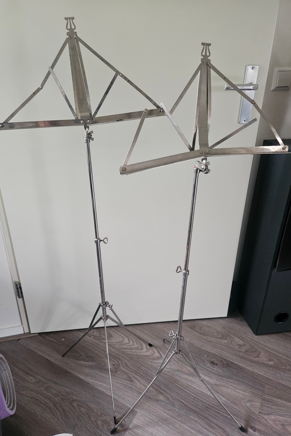 Muziekstandaard opvouwbaar