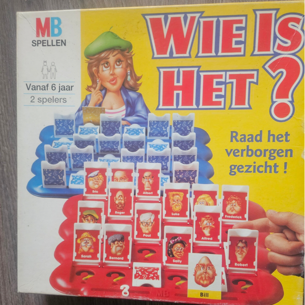 MB spel Wie is het?