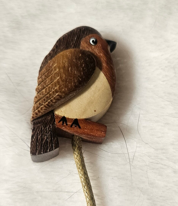 Boekenlegger vogeltje