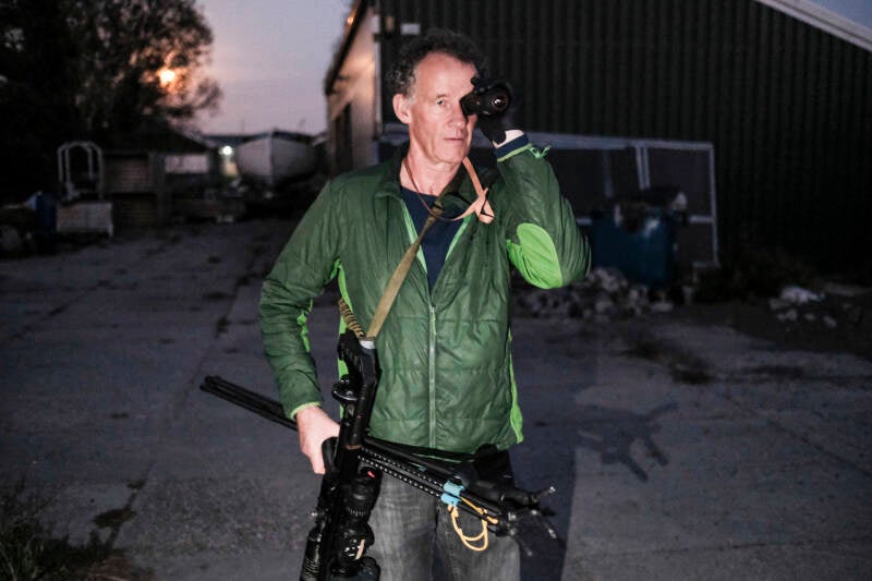 Op zoek naar ratten in de nacht met thermische zoeker