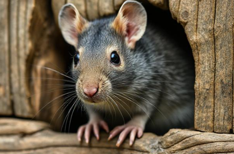 Waar kan een rat doorheen?