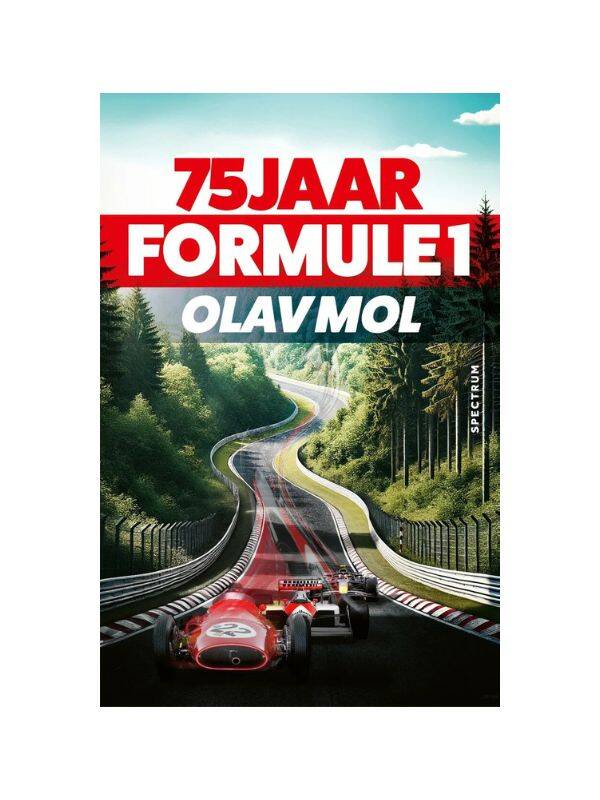 Boek 75 jaar Formule 1 door Olav Mol