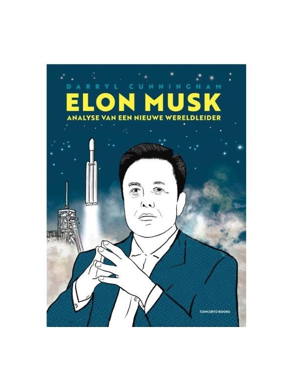 Boek Elon Musk Analyse van een wereldleider