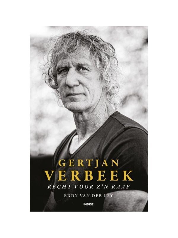 Boek biografie Gertjan Verbeek