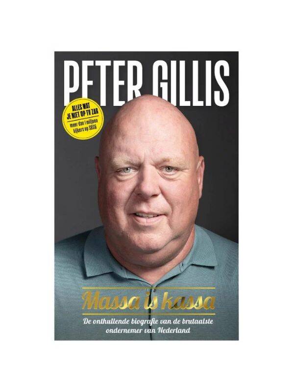 Boek over Peter Gillis Massa is kassa