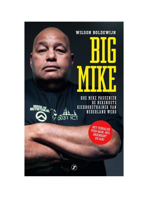 Boek over kickboksen Big Mike