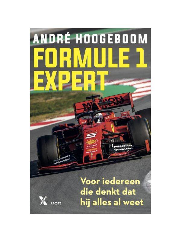 Boek Formule 1 Expert door André Hoogeboom