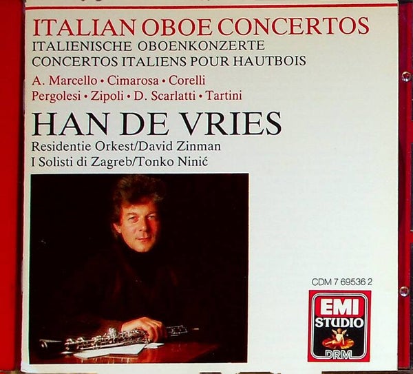 Italian Oboe Concertos - Han de Vries