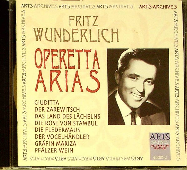 Fritz Wunderlich - Operetta Arias