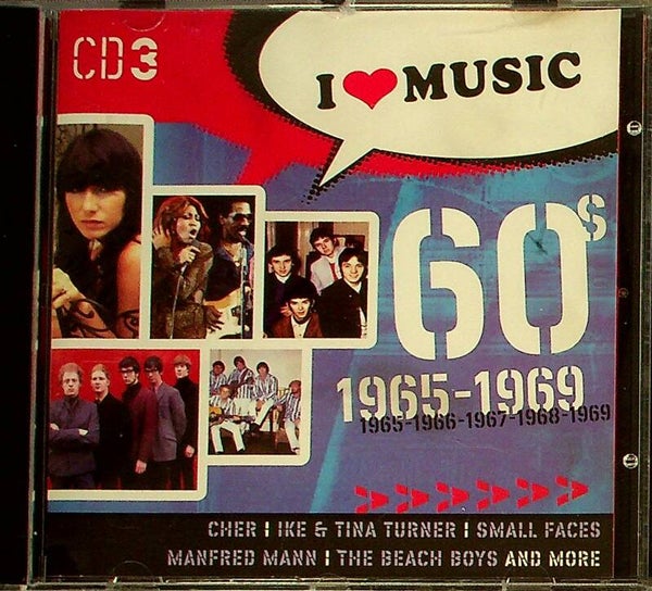 I Love Music 60's - 1965-1969 - CD3