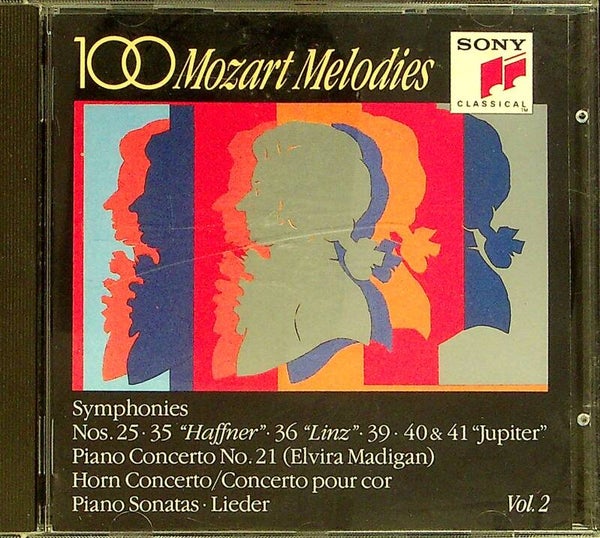 100 Mozart Melodies
