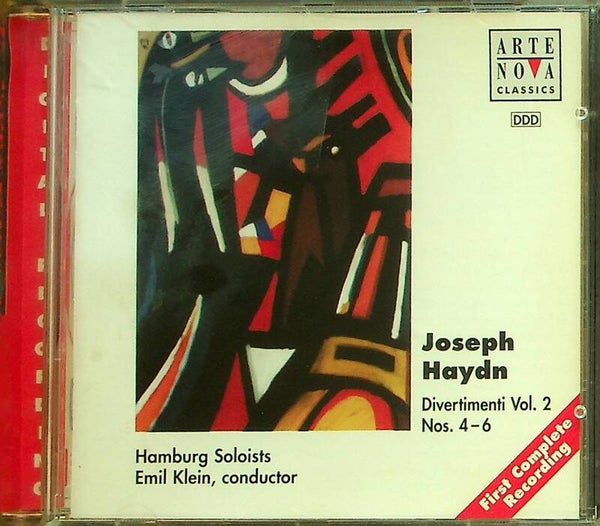 Haydn - Divertimenti Vol 2 No 4-6