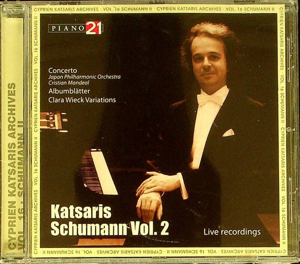 Katsaris Schumann - Vol.2 Live Recording