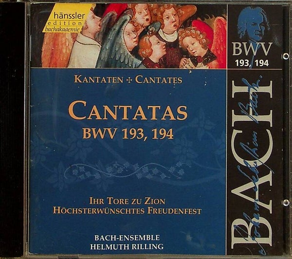 Bach - Cantatas BWV 193, 194