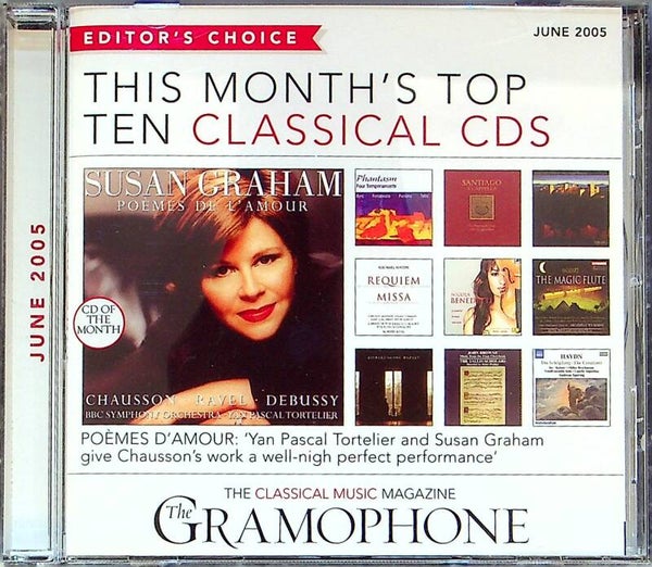 This Month's Top Ten - Classical Cd's - June 2005