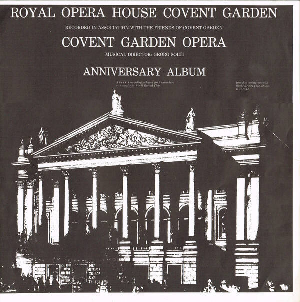 Georg Solti - Royal Opera House Covent Garden: Covent Garden Opera House Anniversary Album