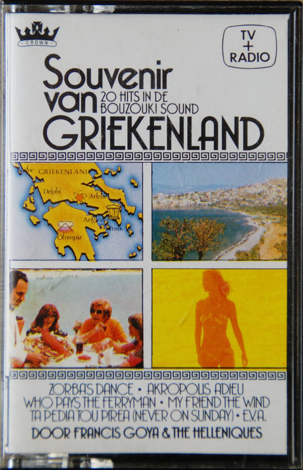 Francis Goya & The Helleniques - Souvenir Van Griekenland - 20 Hits In De Bouzouki Sound